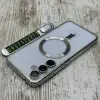 Хромований чохол MagSafe для Galaxy A35 — ефектний вигляд щодня