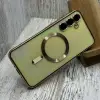Чохол золотий Chrome MagSafe до Galaxy A35 — вигідний вибір