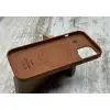 Чохол Leather Case MagSafe на iPhone 15/ 14