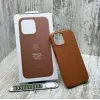 Чохол Leather Case MagSafe на iPhone 15/ 14