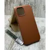 Чохол Leather Case MagSafe на iPhone 15/ 14