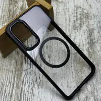 Чохол Clear Metal MagSafe на Samsung Galaxy A34