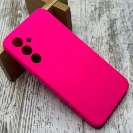Чохол Silicone Case (Hot Pink) на Samsung Galaxy A54 