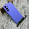Чорний Silicone Case для Samsung Galaxy A55 — комфорт і впевненість