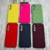 Силіконовий зелений кейс для Galaxy A55 — комфорт щодня