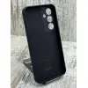 Чохол Silicone Case чорний для Galaxy A55 — комфорт кожного дня