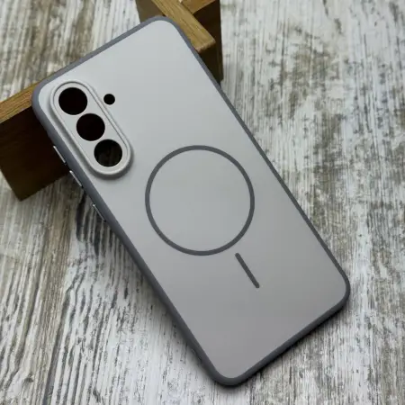 Чохол Proove Softline Magnetic на Samsung A56 (Silver) 