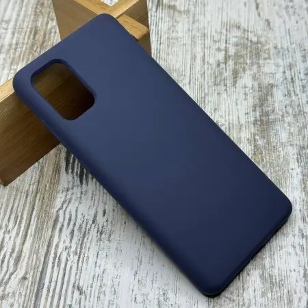 Чохол Silicone Case на Samsung Galaxy A71 (Blue) 