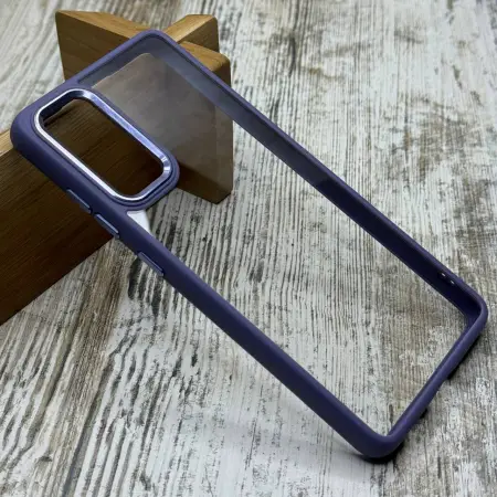 Чохол Clear Metal Case на Samsung Galaxy S20 FE 