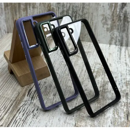 Чохол Clear Metal на Samsung Galaxy S21 