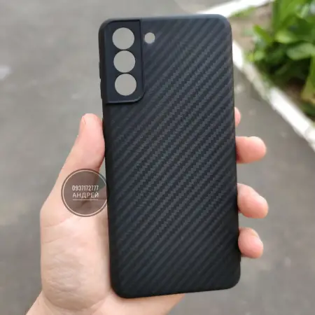 Чохол Carbon TPU на Samsung Galaxy S21 Plus 