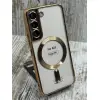 Чохол Chrome MagSafe на Samsung Galaxy S22 Plus