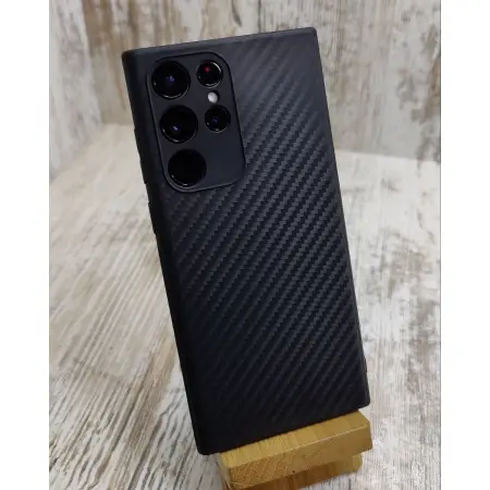 Чохол Carbon TPU на Samsung Galaxy S22 Ultra 