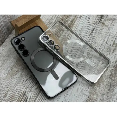 Чохол Chrome MagSafe Samsung Galaxy S23 Прозорий – елегантний захист 
