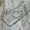Чохол Fibra Crystal MagSafe на Samsung Galaxy S25