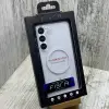 Чохол Fibra Crystal MagSafe на Samsung Galaxy S25