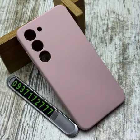 Чохол Silicone Case на Samsung S23 (Pink Sand)