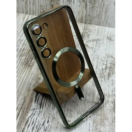 Чохол Chrome MagSafe Samsung Galaxy S23 Plus Чорний – елегантний захист 