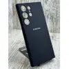 Чохол Silicone Case чорний на Samsung Galaxy S23 Ultra — комфорт без компромісів