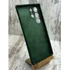 Зелений чохол Silicone Case для Samsung Galaxy S23 Ultra – свіжий акцент