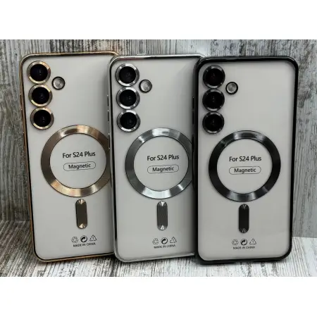 Чохол Chrome MagSafe на Samsung Galaxy S24 Plus 