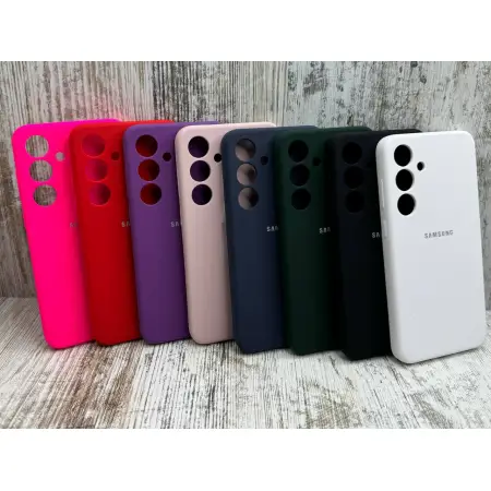 Чохол Original Silicone Case на Samsung Galaxy S24 Plus  