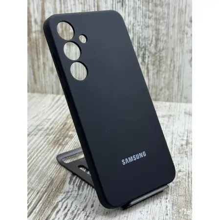 Чохол Silicone Cover на Samsung Galaxy S24 Plus – захист камер 