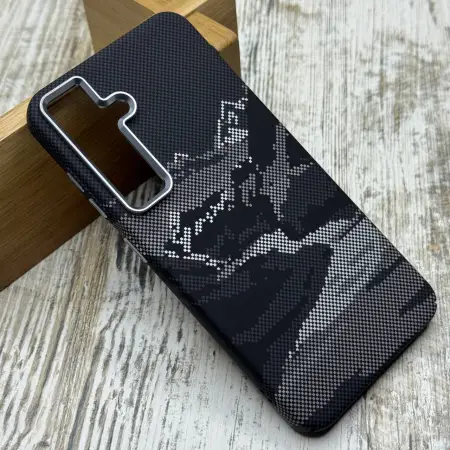 Чохол FIBRA Carbonite MagSafe на Samsung Galaxy S24 (Desing 10)  