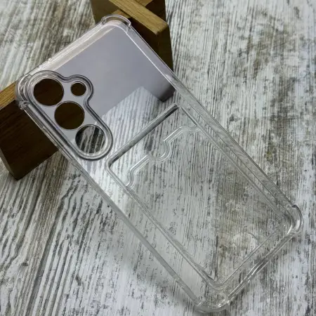 Чохол Clear Pocket Case на Samsung Galaxy S25 FE 