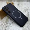 Чохол Silicone Case MagSafe на Samsung Galaxy S24 FE