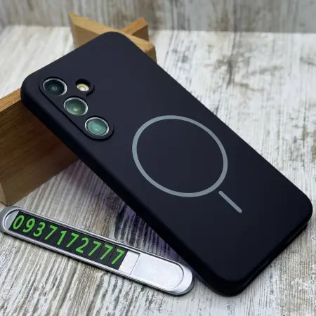 Чохол Silicone Case MagSafe на Samsung Galaxy S24 FE 