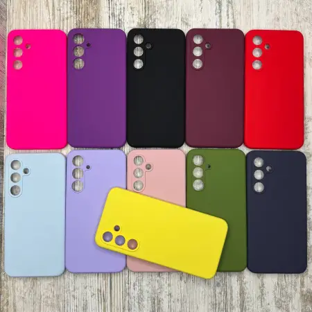 Чохол Silicone Softy на Samsung Galaxy S24 FE 