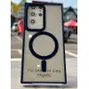 Чохол Clear Metal MagSafe на Samsung Galaxy S24 Ultra