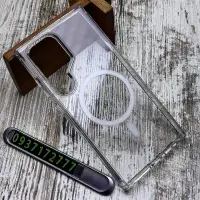 Чохол Fibra Crystal MagSafe на Samsung S24 Ultra 