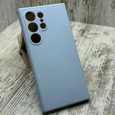 Чохол Silicone Case (Blue) на Samsung Galaxy S24 Ultra 