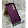 Чохол Silicone Case Samsung Galaxy S24 Ultra Бордовий – елегантний захист