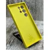 Чохол Silicone Case Samsung Galaxy S24 Ultra Жовтий – елегантний захист