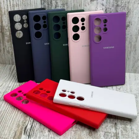 Чохол Silicone Case на Samsung Galaxy S24 Ultra 