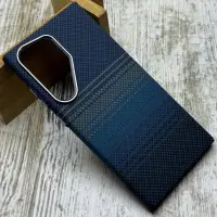 Чохол WAVE Gleam MagSafe на Samsung S24 Ultra (Blue Stripes)