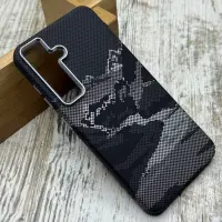 Чохол FIBRA Carbonite MagSafe на Samsung Galaxy S25 (Desing 10)