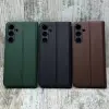 Чохол Fibra Leather Flip на Samsung Galaxy S25 FE
