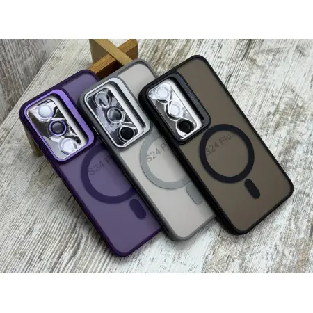 Чохол Berlia Matt MagSafe на Samsung Galaxy S25 Plus 