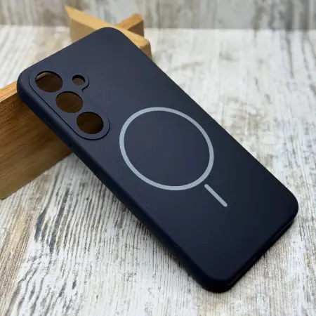 Чохол Silicone Case MagSafe на Samsung Galaxy S25 Plus  