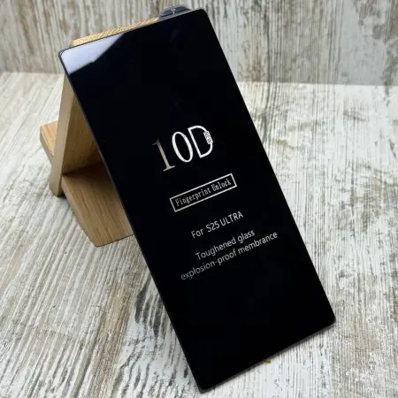 Скло 10D Tempered Glass на Samsung Galaxy S25 Ultra 
