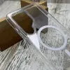 Чохол Fibra Crystal MagSafe на Samsung Galaxy S25 Ultra