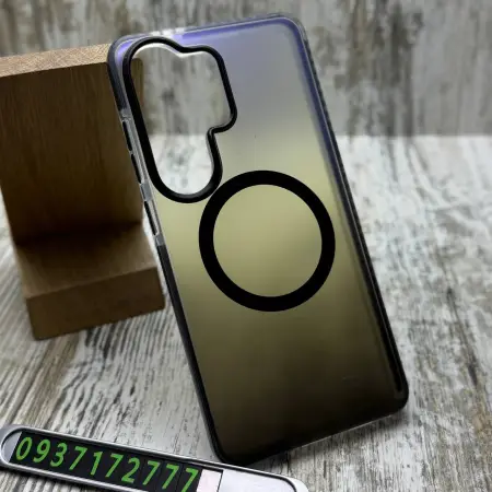 Чохол Fibra Shock-Proof MagSafe на Samsung S26 Ultra (Black) 