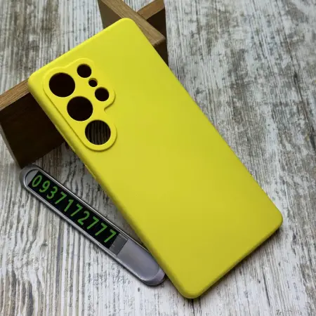 Чохол Silicone Case на Samsung S25 Ultra (Shiny Yellow)