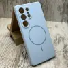 Чохол Silicone Case MagSafe на Samsung Galaxy S25 Ultra 