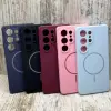 Чохол Silicone Case MagSafe на Samsung Galaxy S25 Ultra 