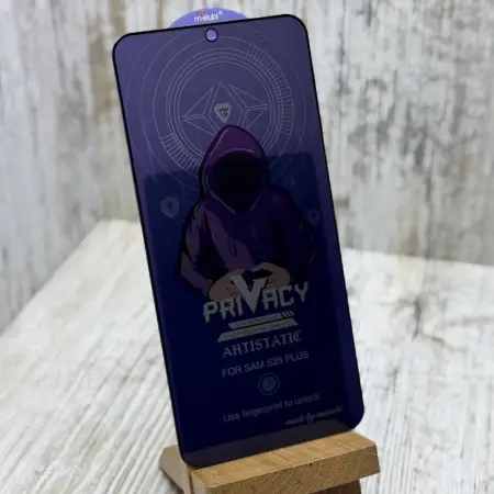 Скло антишпигун Mietubl Privacy на Samsung S26 Plus 